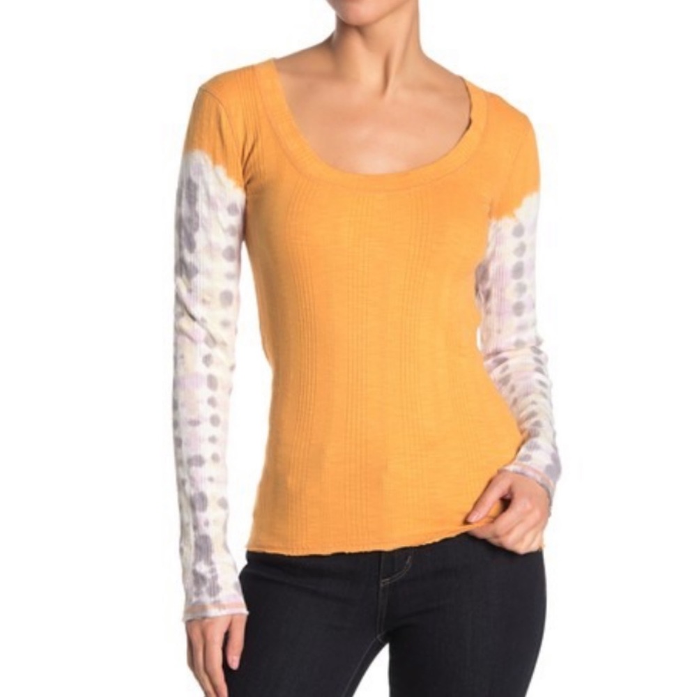 🆕 Free People Big Sur Long Sleeve T-Shirt Size S - Picture 2 of 6